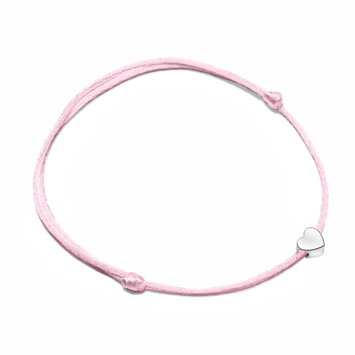Little Love Bracelet - Elise-Silver-Pink-Nora Luxe