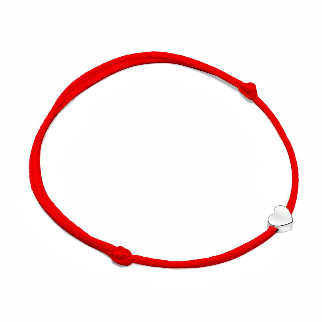 Little Love Bracelet - Elise-Silver-Red-Nora Luxe