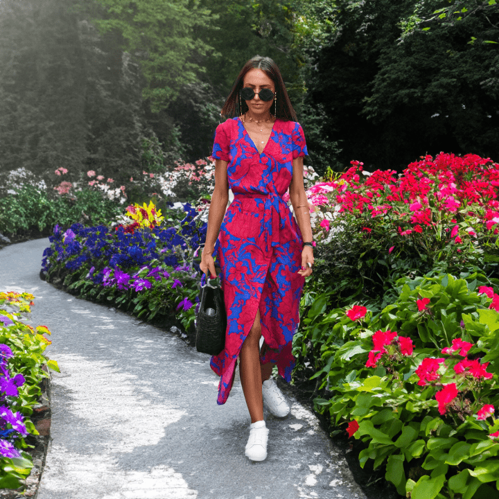 Vestido de verão colorido - Luna
