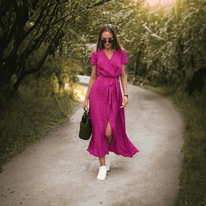 Vestido de verão colorido - Luna