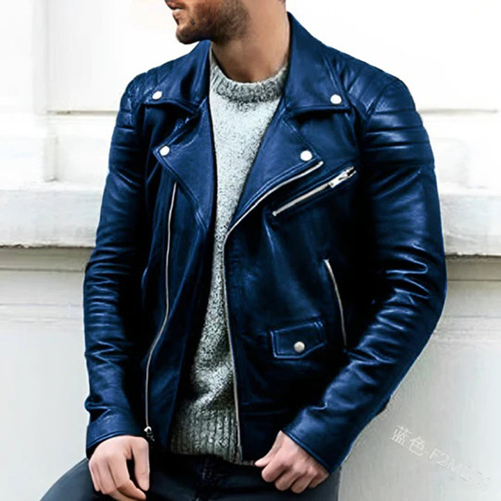 Jaqueta de couro biker - Ryder