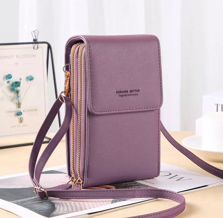 Luxury Ladies Handbag - Elara-Purple-Nora Luxe