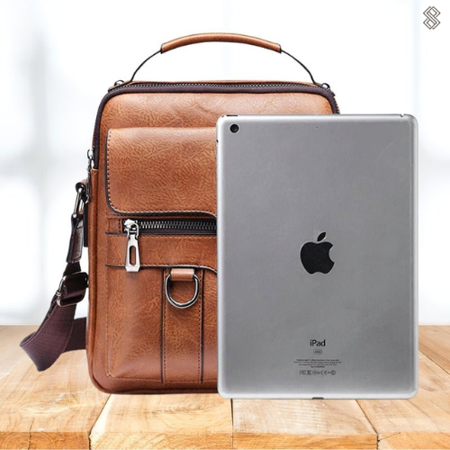Luxury Leather Women's Shoulder Bag - Elena-Light Brown-Nora Luxe
