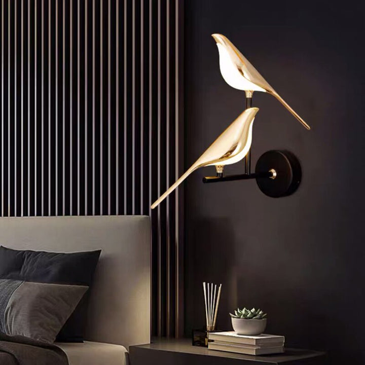 Luminária de parede moderna para pássaros - AviaryGlow