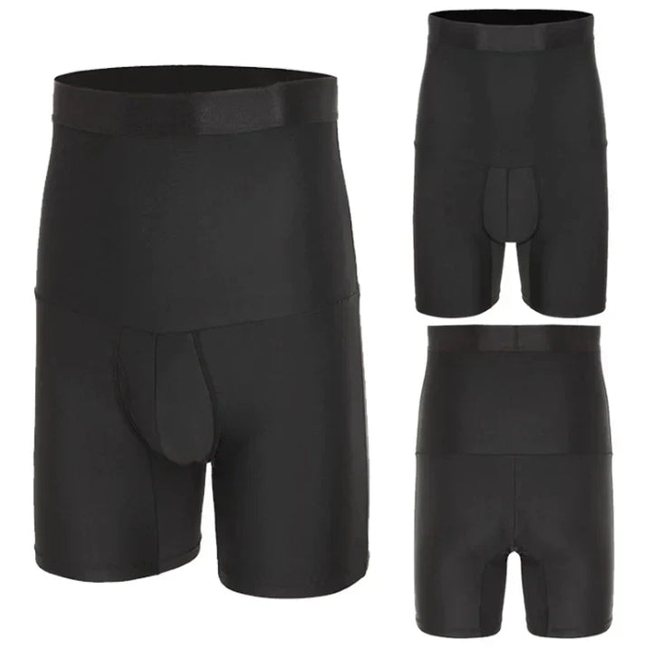 Men's Compression Shorts - CoreFlex-Black-S-Nora Luxe