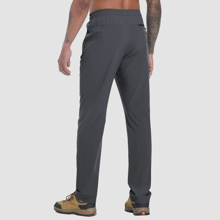 Men's Stretch & Quick-Dry Hiking Trousers - Logan-Dark Gray-S-Nora Luxe