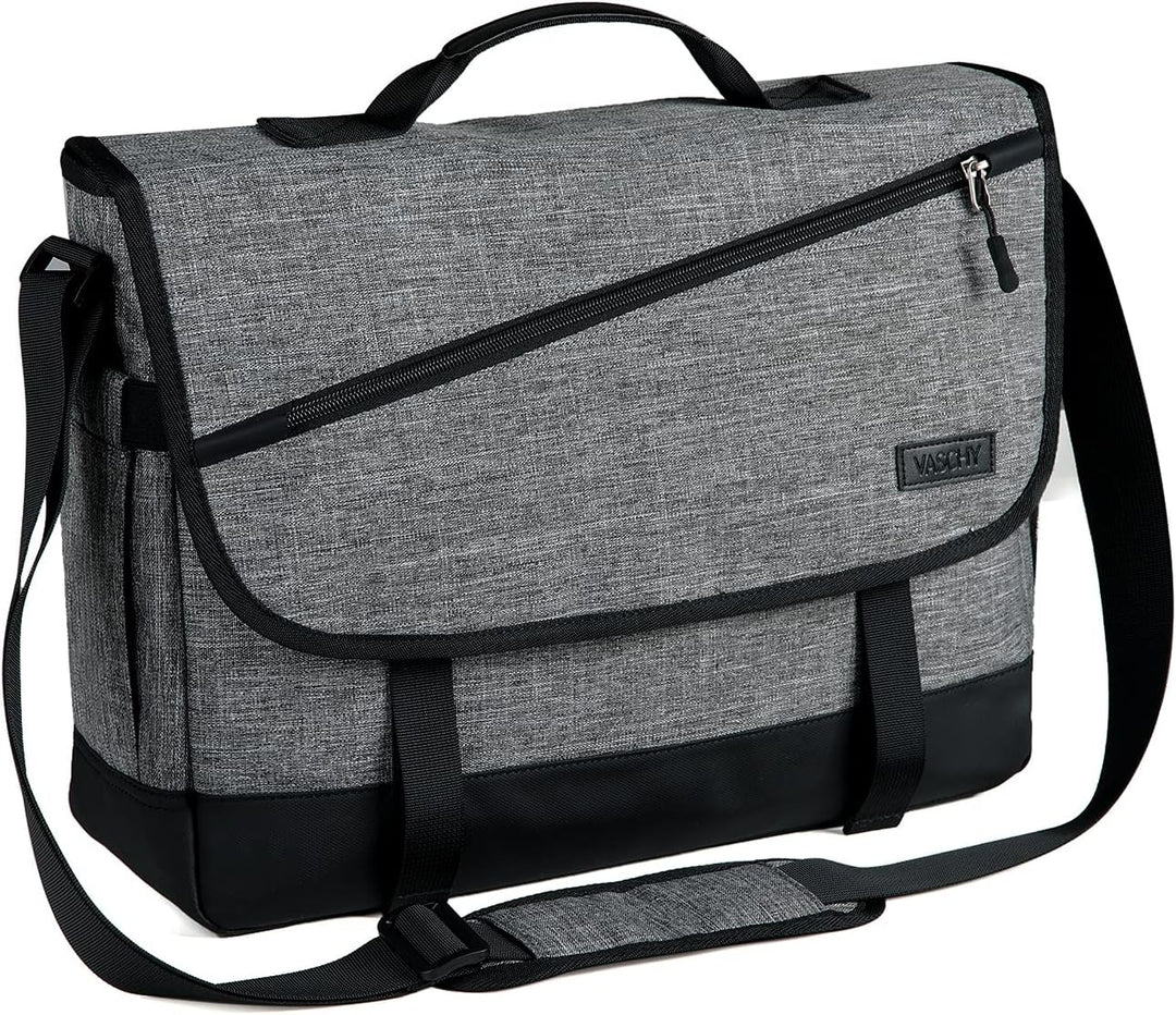 AA NOT AVAIALBLE Water-Resistant Laptop Messenger Bag with Adjustable Strap – WorkMate Series