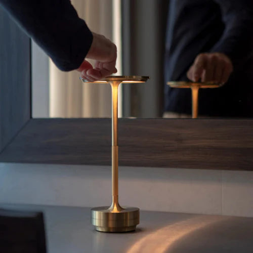 Lâmpada de mesa LED sem fio de luxo - Luna Glow