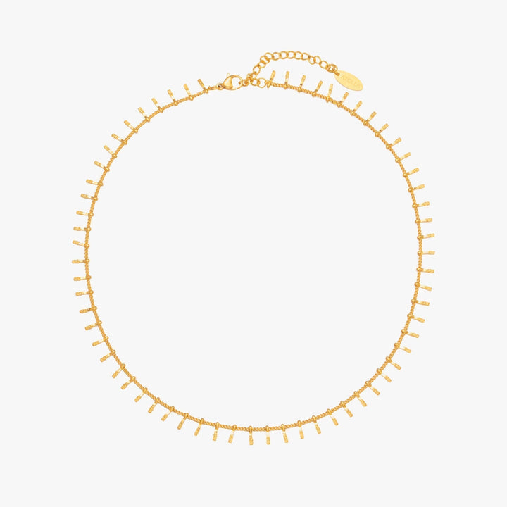 Minimalist Choker for Women - Antigua-Gold-Nora Luxe