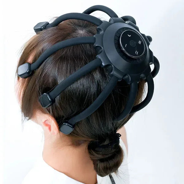 Massager inteligente elétrico para a cabeça - OctoRelax