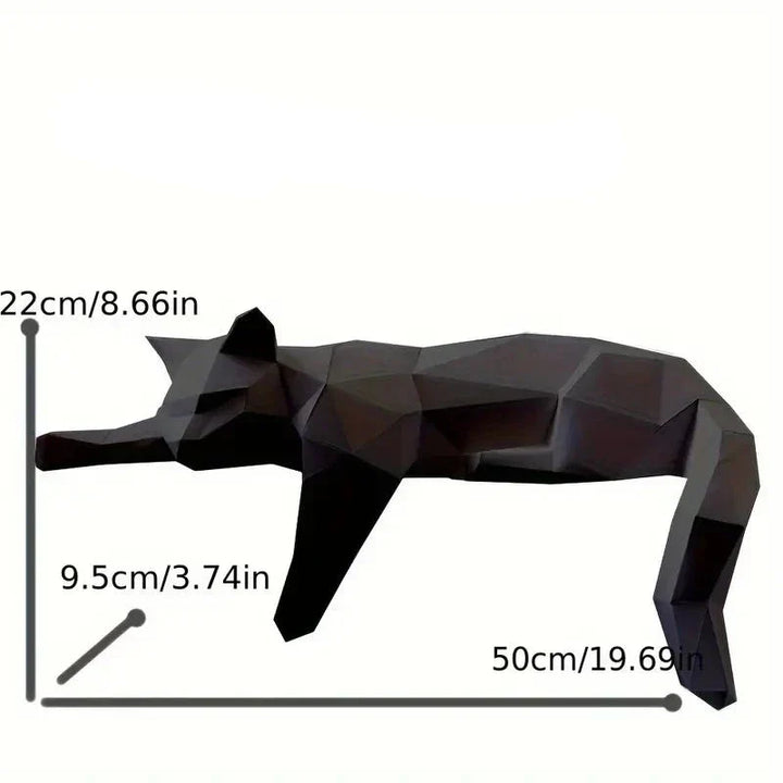Modern Cat Figurine - Luna-White-Nora Luxe