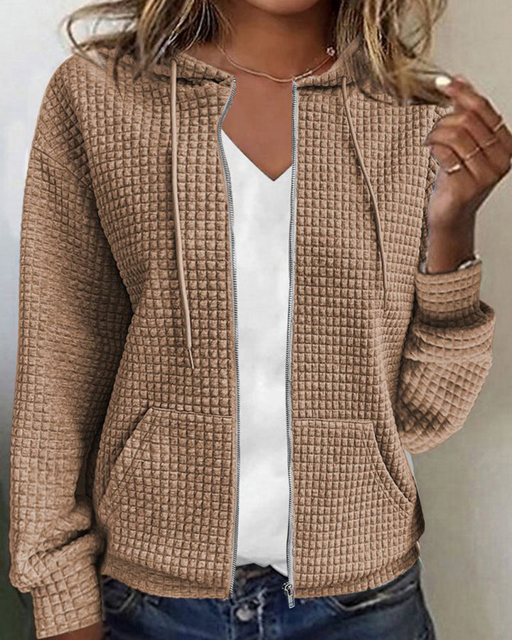 Casual Women's Jacket with Hood – Elvira