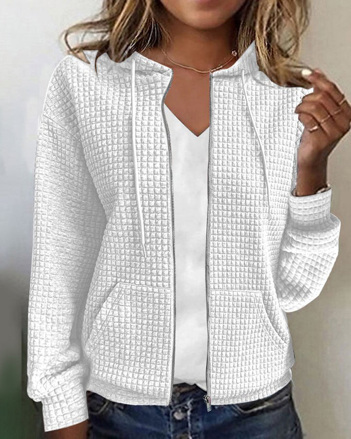 Casual Women's Jacket with Hood – Elvira