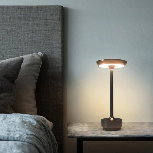 Lâmpada de mesa LED sem fio de luxo - Luna Glow