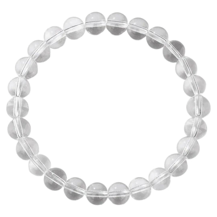 Natural Crystal Healing Energy Bracelet - Aria-Clear crystal-Nora Luxe