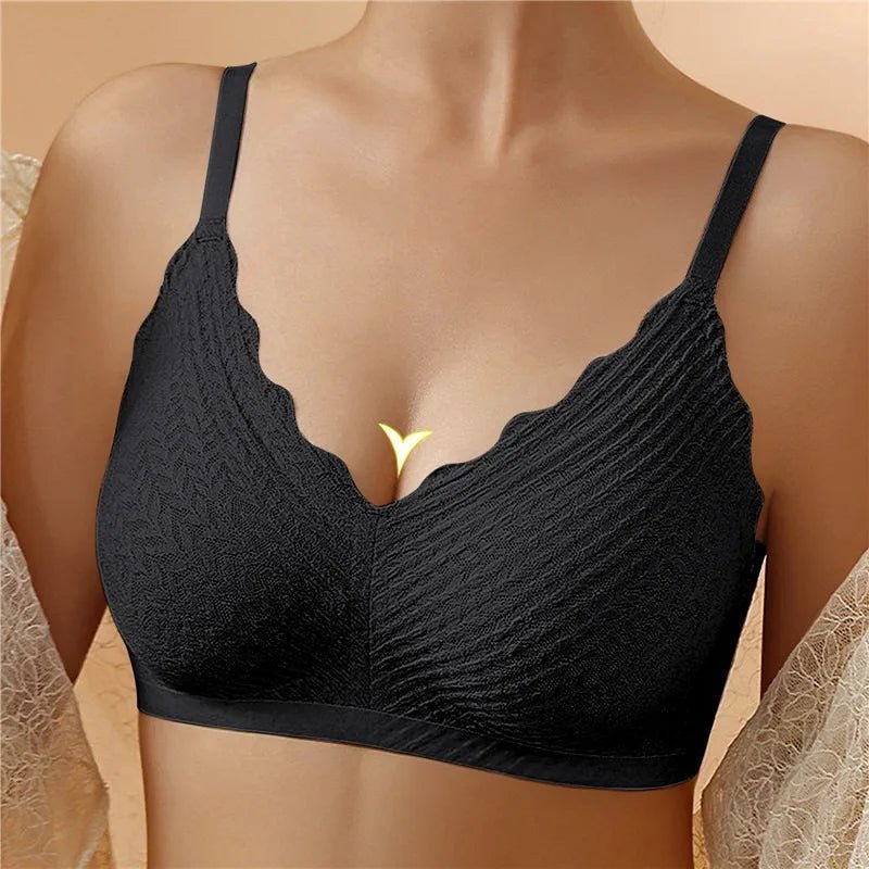 Non-padded bra – Camille-Black-M-Nora Luxe