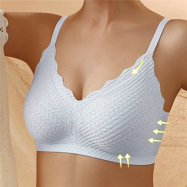 Non-padded bra – Camille-Blue-M-Nora Luxe