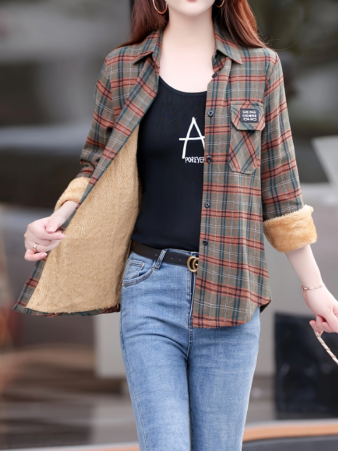 Nora Casual Ladies' Blouse-Olive Green-XS-Nora Luxe