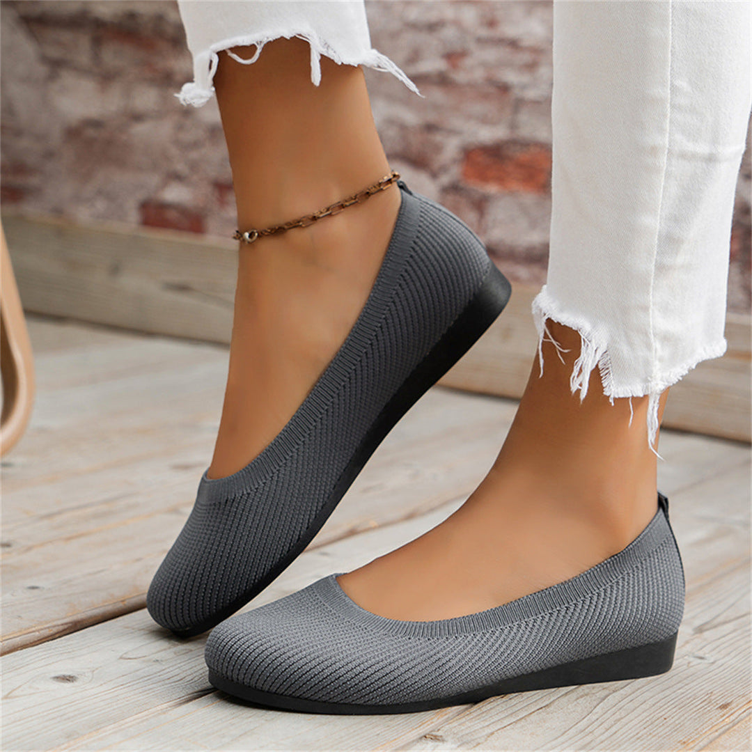 Orthopaedic comfort ballerinas – Camille-Gray-3-Nora Luxe