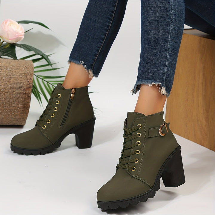 Orthopaedic Ladies Ankle Boots – Celesta-Black-4.5-The Livary