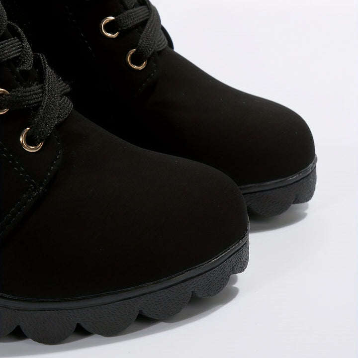 Orthopaedic Ladies Ankle Boots – Celesta-Black-4.5-The Livary