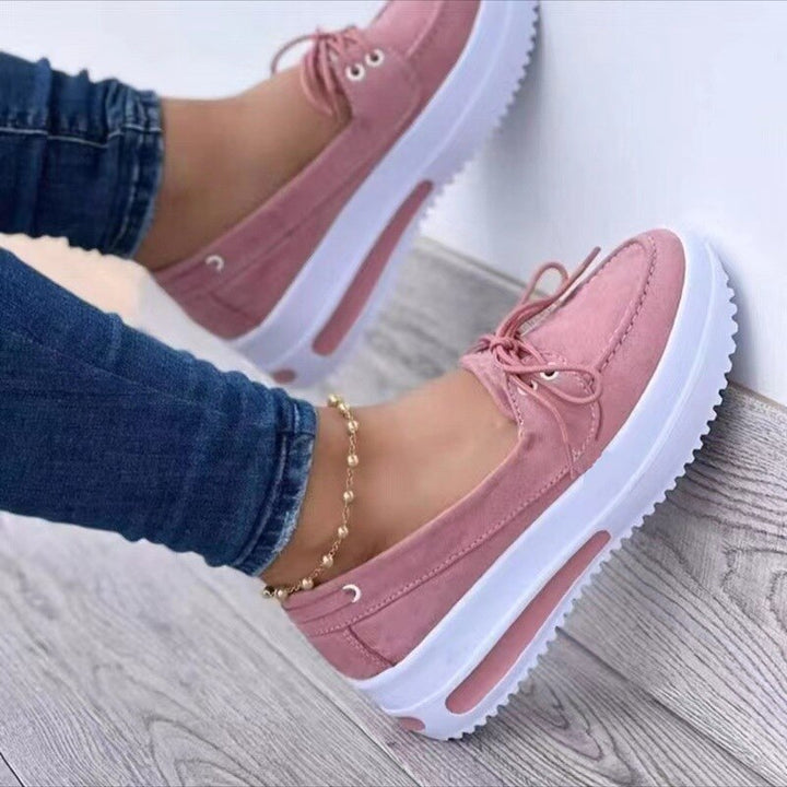 Orthopaedic Ladies' Espadrilles with Air Cushion Sole – Malina-Pink-3-Nora Luxe