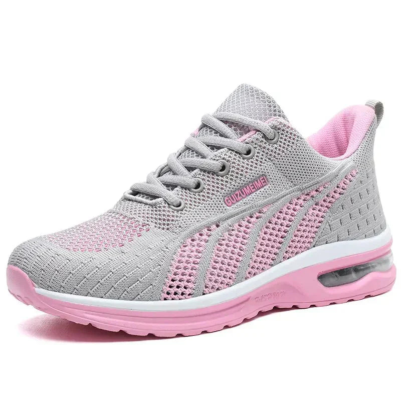 Orthopaedic Ladies' Sneakers – Elena-Gray-3-State of Style