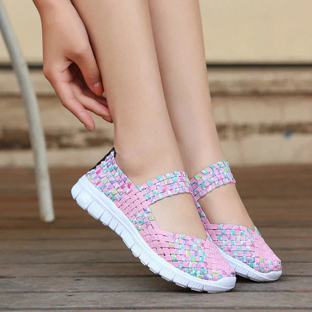 Orthopaedic Women's Shoes – Isabelle-Pink-3-State of Style