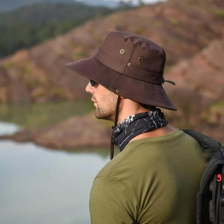 Outdoor Bucket Hat with UV protection – Stormtrail-Green-State of Style