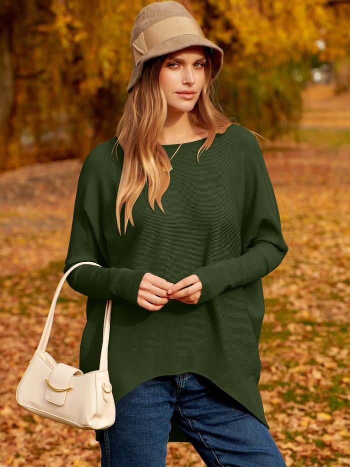 Oversized Ladies Sweater - Sophie-Black-S-Nora Luxe