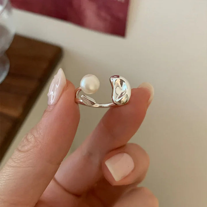 Pearl Tree Adjustable Ring - Elin-Nora Luxe