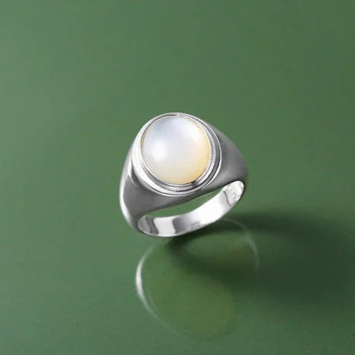 Pinctada Albina Silver Ring - Isla-5-Nora Luxe
