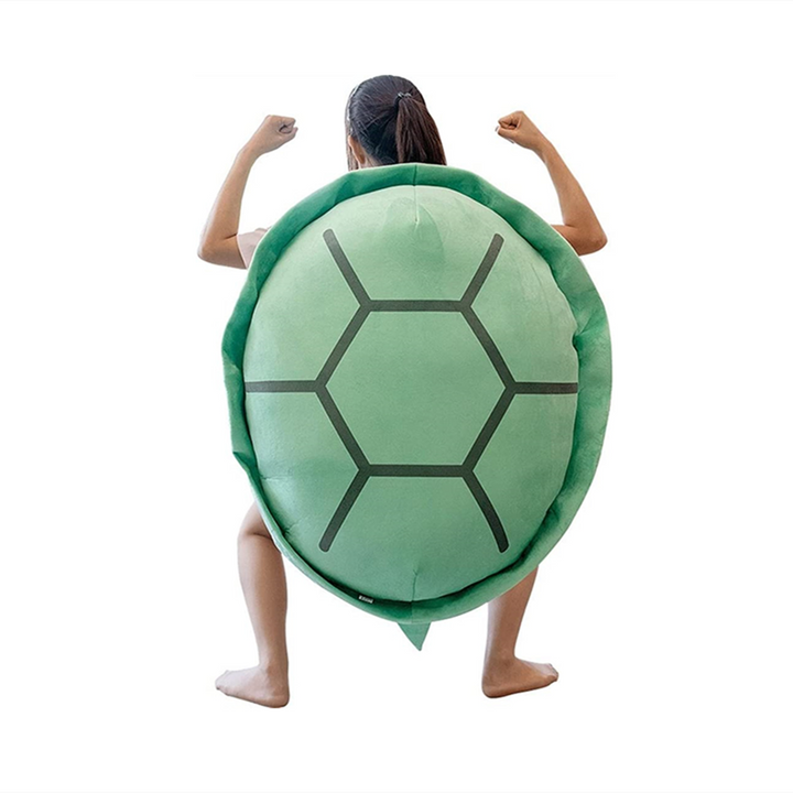 Portable Plush Cushion - CozyTurtle-39.37 in-Nora Luxe