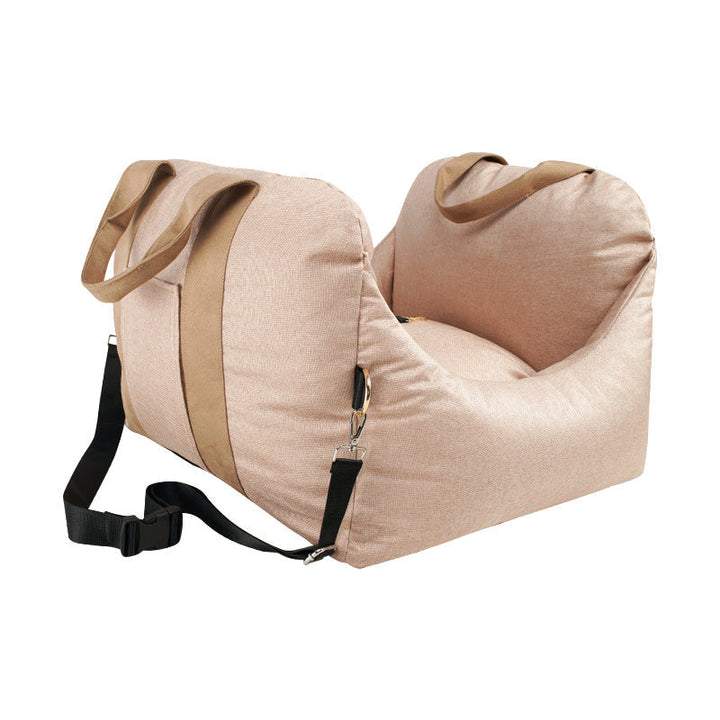 Premium Pet Kennel for Every Season - CuddleHaven™-Beige-Nora Luxe