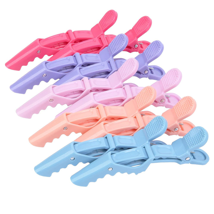 Professional Hair Styling Clips – 10-Pack-Set 4-Nora Luxe