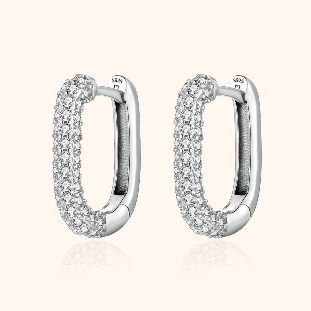 Radiant Earrings - Lucienne-Silver-Nora Luxe