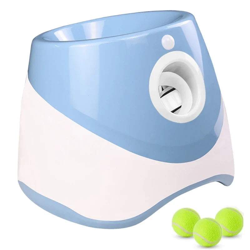 Rechargeable Ball Launcher for Dogs – FetchPro-Blue-The Livary