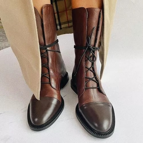 Refined High Boots for Women - Liana-Brown-2.5-Nora Luxe