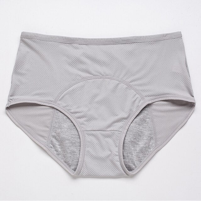 Reliable Menstrual Underwear for Daily Protection - Noor (1+1 FREE)-1+1 FREE (Gray)-S (28–30 inches)-Nora Luxe