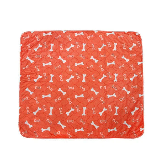 Reusable Plasma for Dogs - EcoPad-Orange-Bone-15.7 5 x 23.62 inches-Nora Luxe