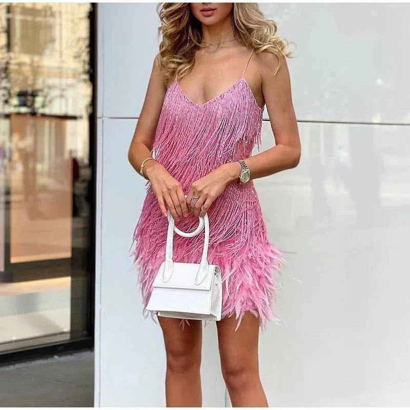 Sascha Glitter vestido de verão para mulheres | Estiloso e Brilhante