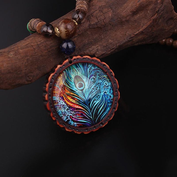 Sandalwood Necklace for Inner Peace - Seravahn-The Livary