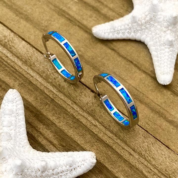 Silver Opal Ocean Ring - Finn-Nora Luxe