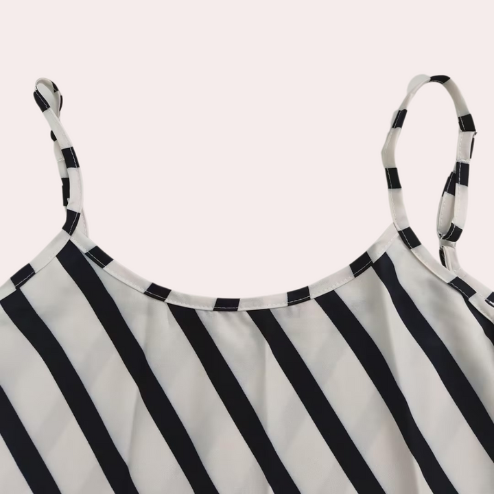 Sleeveless Striped Summer Dress - Marise-XS-State of Style