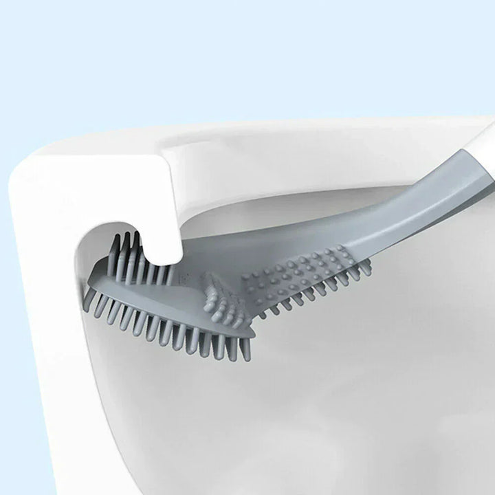 Smart Hygienic Toilet Brush - PureClean Brush-Blue-Brush + Holder-Nora Luxe
