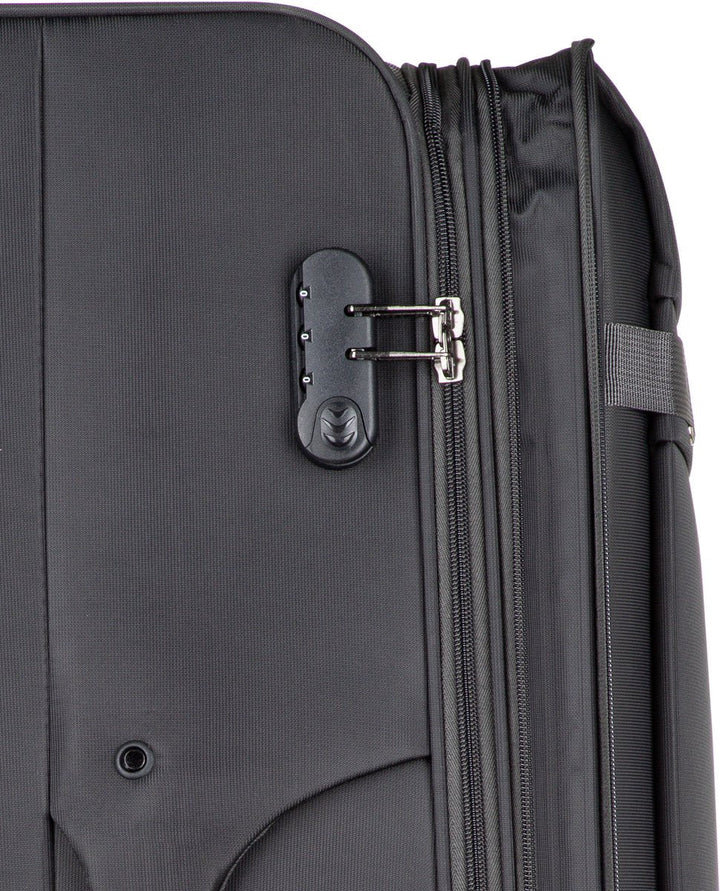 Soft cabin luggage – Porto-Black-Nora Luxe