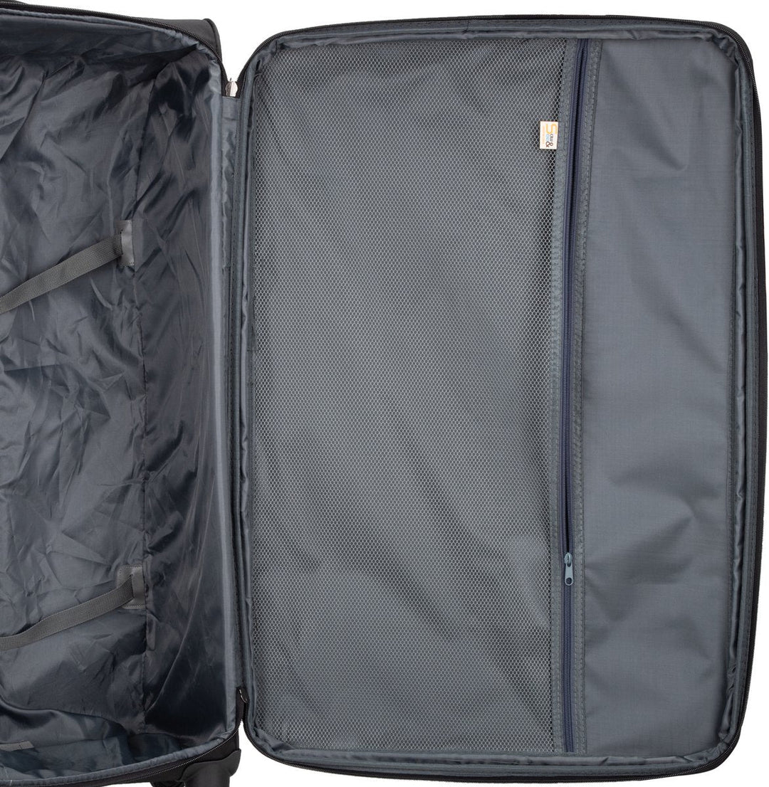 Soft cabin luggage – Porto-Black-Nora Luxe