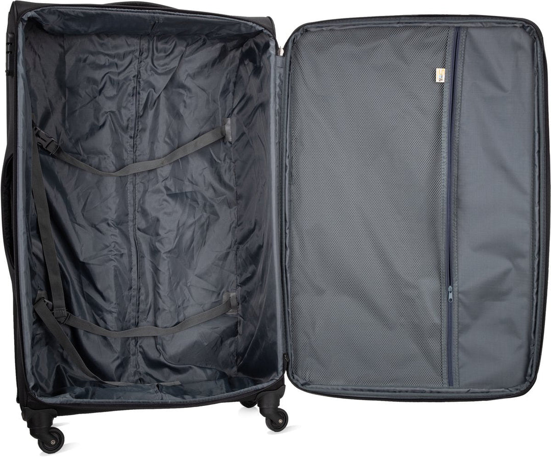 Soft cabin luggage – Porto-Black-Nora Luxe