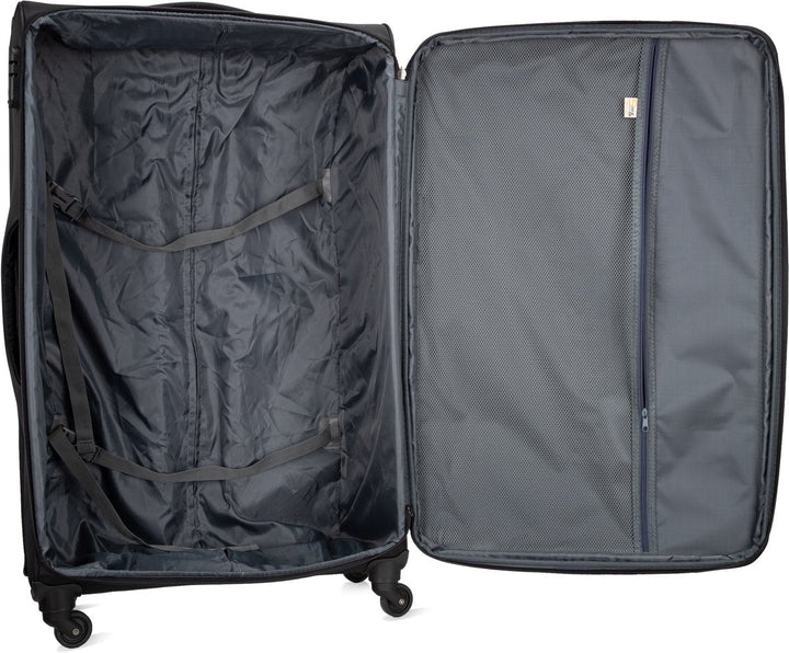 Soft cabin luggage – Porto-Black-Nora Luxe