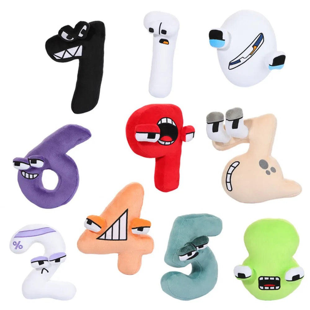 Soft Numbers Hug - NumFriend-Set of 10-Nora Luxe